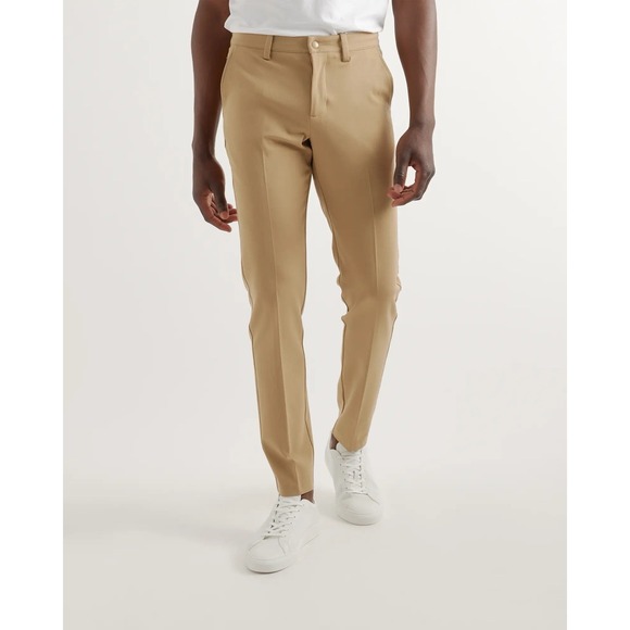 Quince Other - Quince Ultra‎ Stretch 24/7 Performance Smart Chinos Khaki Athletic Taper 34x28